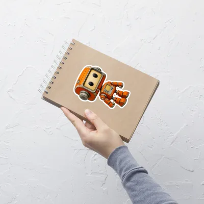 Nano Bot Bubble Free Stickers